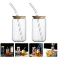 thumbnail image 3 of Shisuyan Glass Bottles With Lids Synthetic Material 2 Sets 11.8x7.9x4.7In, 3 of 8