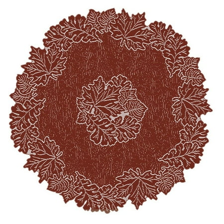

Leaf 36-in. Round Topper