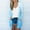 Light Blue, variant on Hvot&aat Women Lightweight Ombre Cardigans Casual Open Front Long Sleeve Cardigan Coats with Pockets