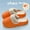 Orange, variant on Yougu Detachable Waterproof Slippers, Fur Lined Garden Clogs, Beige, EU 44-45 US 13-14