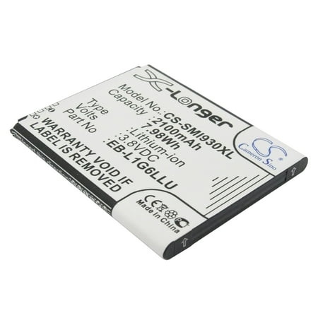 Replacement Battery For Samsung 3.8v 2100mAh / 7.98Wh Mobile, SmartPhone