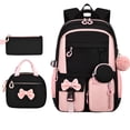 thumbnail image 2 of School Backpack Set 3pcs Cute School Bookbag for Students Cute Kawaii Book Bag with Lunch Bag Pencil Pouch, 2 of 9
