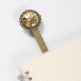 thumbnail image 3 of Map section Bookish Delights: Lace Bookmark in Antique Bronze - the Gift for Book Readers and Lovers, 3 of 5