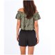 thumbnail image 2 of Hurley Mujer Tessa Paperback Casual Walking Shorts caviar M, 2 of 3