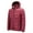 Red, variant on Pisexur Mens Puffer Jacket with Hood Zipper Winter Coats for Men Casual Solid Color Puffy Jackets Warm Long Sleeve Down Jacket Plus Size Lightweight Outerwear with Pockets M-5XL