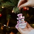 thumbnail image 3 of Kumdkd Christmas Tree Snowman Acrylic Hanging Pendant, 8cm Holiday Backpack Charm and Ornament for Christmas Tree Decor, Gift for Friends, Family, Teachers and Classmates, Lightweight 20g Decoration, 3 of 3