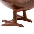 thumbnail image 3 of Achla Designs 11.5 Inch Backward Glance Bye Duck Garden Statue, Bronze, 3 of 6
