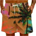 thumbnail image 4 of IROINNID Men's Dry-Fit Sweat Beach Casual Trouser Resistant Active Athletic Performance Shorts, 4 of 9