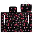 thumbnail image 5 of Pzuqiu Golf Cart Seat Covers Easy Carry, Compatible with Outdoor, Quilted Golf Cart Seat Covers Fit for Club Car Yamaha, Cherry Blossom Pattern, 5 of 9