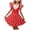 1-Red, variant on Spanish Flamenco Dress for Girl Ruffle Polka Dots Tassel Kids Dance Skirts Festival Knee Length Fancy Dress with Red Flower 1-13Y Black