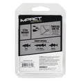 thumbnail image 5 of Lunkerhunt - Impact Ignite - Willow Leaf Spinnerbait - Sel et Poivre – Leurre de pêche - 1/2 oz, 5 of 5