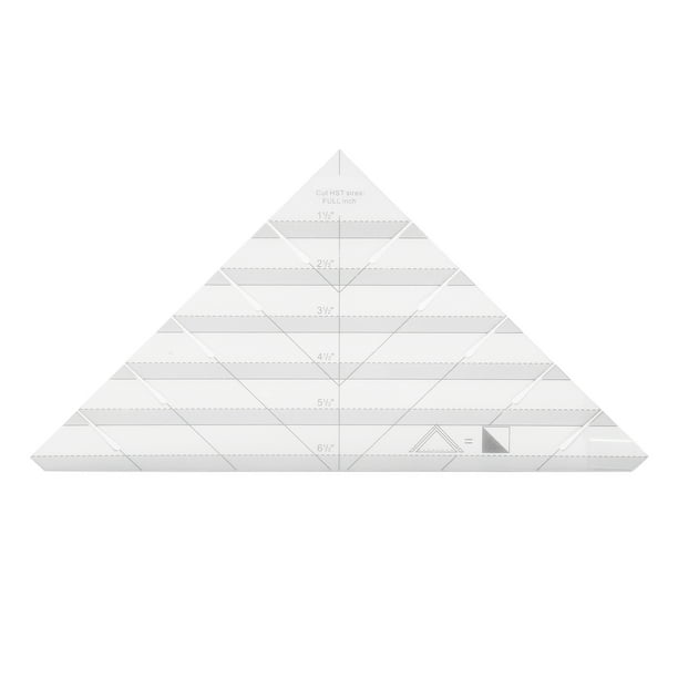 Regla De Tubo De Tira, Reglas De Tubo De Tira Para Acolchados Escala Precisa Material Acrílico Escala Transparente Para Trabajo De Medición Para La Escuela Para El Hogar Para ANGGREK Acrylic Triangular Ruler