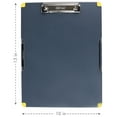 thumbnail image 3 of Dexas Duo Clipcase, Double Sided Clipboard Design, 13” x 10”, Gray/Yellow, 3 of 6