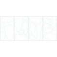 thumbnail image 5 of White CLOUDS 19 BIG Wall STICKERS Kids Room Decor Nursery Decor Peel & Stick Decals, 5 of 6
