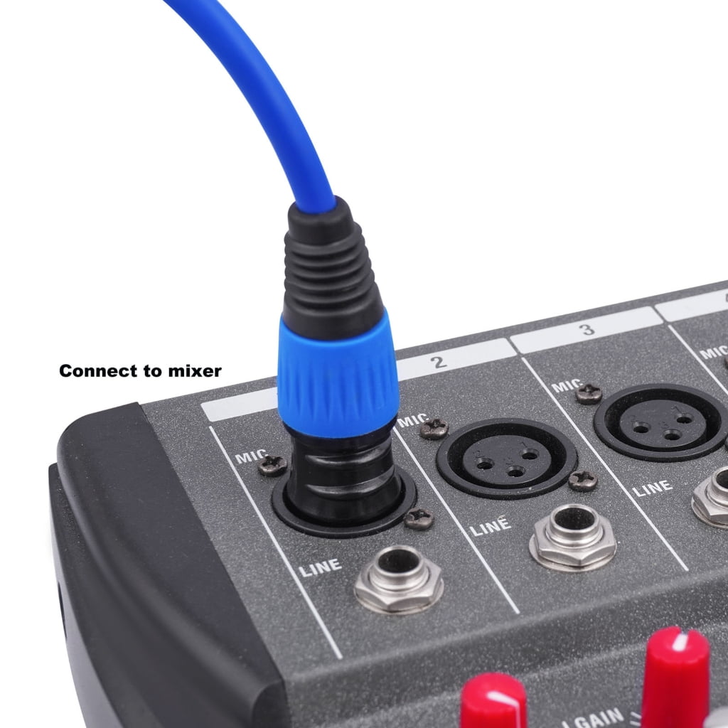 Durability Microphone Male To Female Cable For Enhances Sound Claritys In Music Instrument MicrophoneCord Speakers Cable