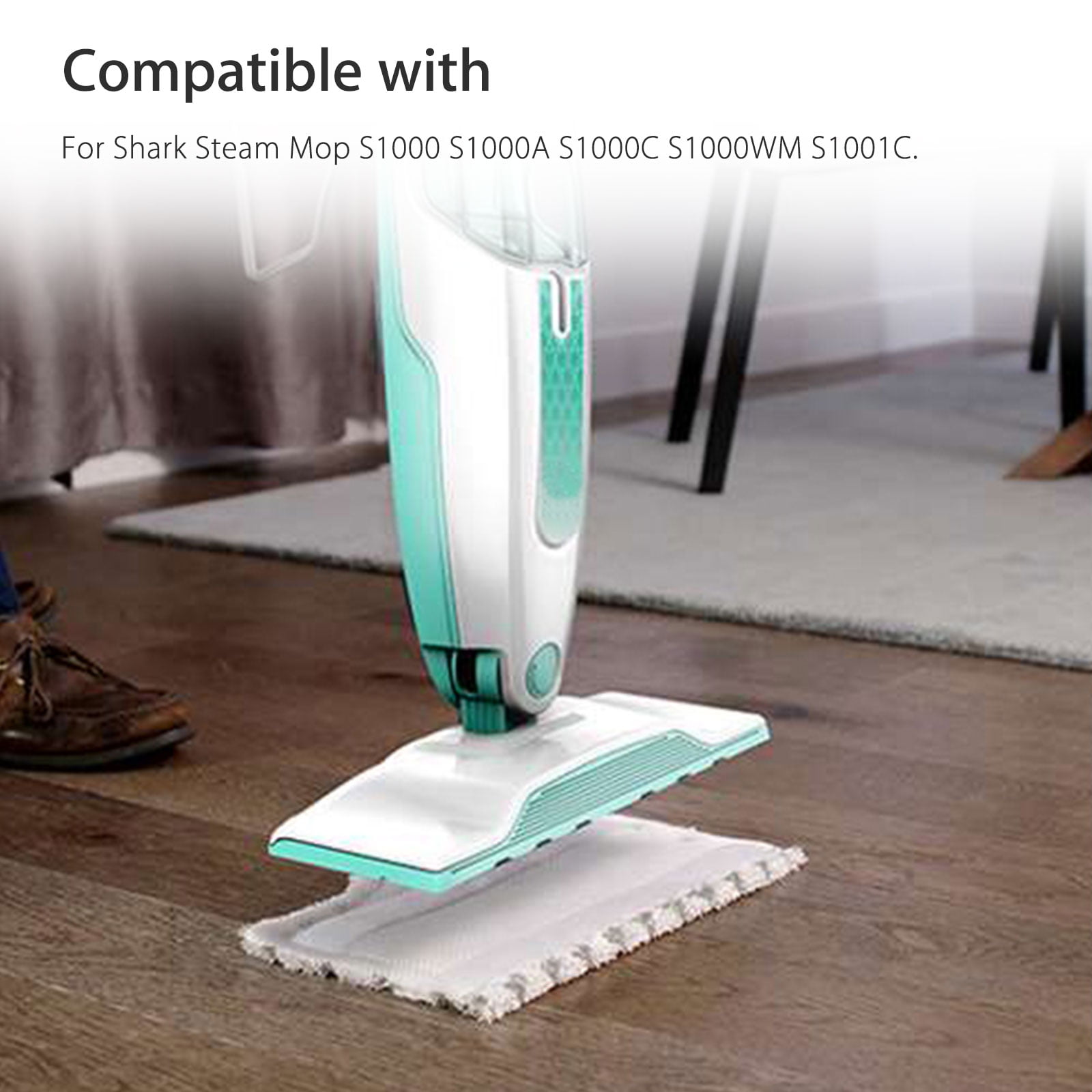 1PC Steam Mop Pads Replacement For Shark S1000A Steam Mop Floor Cleaner 