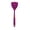 Purple, variant on Silicone Turner Spatula, Heat Resistant Flexible Cooking Utensil for Non-Stick Pans, Dishwasher Safe Spatula with Comfortable Grip for Flipping, Stirring, Frying