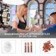 thumbnail image 2 of Nail Art Training Model Finger Joint Props Manicure Training Nail Art Design Practice Abs White Reusable 1 Set, 2 of 3