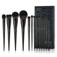 thumbnail image 1 of Set de brochas de maquillaje Jessup T336, 14 piezas, fibra sintética negra, 1 of 8