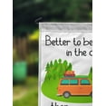 thumbnail image 2 of Printtoo White Better To Be Lost In The Camper Than Be Found At Home Family Camping Car Personalized Camping Flags For Campers Double Sided CampsiteFlagOutdoor GardenFlags, 2 of 4