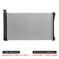 thumbnail image 5 of Nuvision for 88-95 Chevy GMC C/K Pickup/Suburban AT OE Style Aluminum Radiator DPI 618, 5 of 7