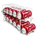 thumbnail image 3 of Sorbus Soda Can Rack Beverage Dispenser â€“ Dispenses 12 Standard Size 12oz Soda Cans (White), 3 of 5