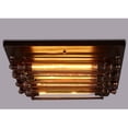 thumbnail image 4 of Miumaeov 4 Lights Rustic Steampunk T30 Chandelier Antique Industrial Style Ceiling Lamp Pendant Light Fixture For Dining Living Room Loft, 4 of 11