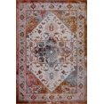 thumbnail image 1 of Ladole Rugs Modena Traditional Design Turkish Machine Made Beautiful Indoor Area Rug Carpet Tapis in Brown Cream, 1 of 4