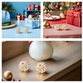 thumbnail image 6 of ELAYARD Beige Rattan Spheres Natural Wicker Decor for Holiday Celebrations 60Pcs, 6 of 6