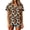 Multicolor, variant on HOMBOM Womens Essentials T Shirt Halloween V Neck Lightweight Short Sleeve Comfy Ladies Daily Pullover Polyester Shirts,XXXXL