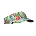 thumbnail image 1 of Balery Flowers and Cactus Gorra deportiva con visera ajustable para mujer y hombre (talla única), 1 of 7