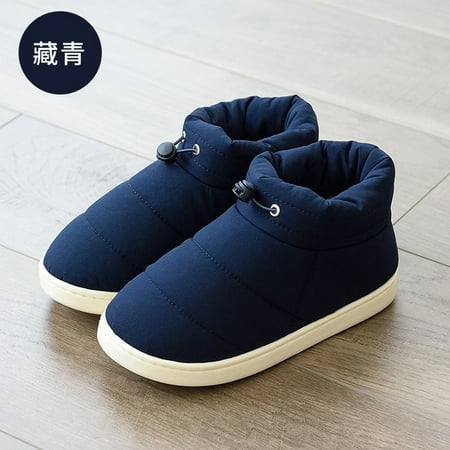 

PIKADINGNIS 2022 winter New Style Down Shoes Winter Warm Snow Boots Women Short Boots Large Size for Man Light Comfortable Outdoor Footwear