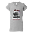 thumbnail image 2 of Wild Bobby Ford Shelby American Racing Legend Women Standard V-Neck Tee, 2 of 6