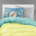 thumbnail image 2 of Carolines Treasures BB5347PILLOWCASE Compass Fabric Standard Pillowcase, 2 of 2