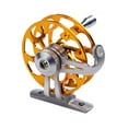 thumbnail image 3 of Fly Fishing Reel Fishing Wheel Ice Fishing Reel Lightweight Aluminum Alloy Large Spool Right Hand Trout Pike Gear, 3 of 9