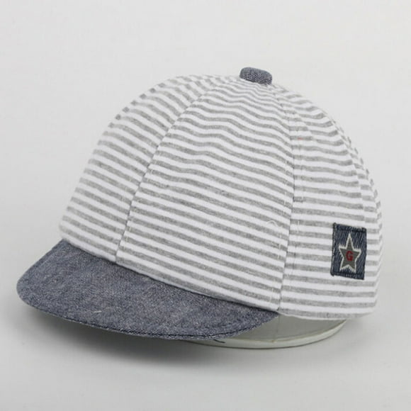 LSLJS Toddler Baby Girl Boy Cute Letter Soft Eaves Baseball Cap Sun Beret Hat Striped, Kids Hat