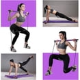 thumbnail image 2 of ORUYROP Pilates Bar, Portable Pilates Bar Kit with Adjustable Resistance Band for Different Height, Home Gym Exercise Stick Yoga Bar with Foot Loop for Hipsline, Stretching, Muscle Toning, 2 of 7