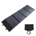 thumbnail image 4 of Bolsa plegable con Panel Solar de 120W, cargador de alta eficiencia con controlador PWM de 12V/24V para ordenadores portátiles, cámaras, teléfonos inteligentes, 30A, 4 of 10