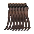 thumbnail image 1 of Chenchen Pantyhose for Women Nylon Sheer Tights Under Dress 20D 6 Pairs, 1 of 1