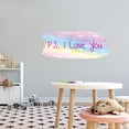 thumbnail image 3 of Love Wall Decals for Care Taker Daycare - Afterthought Love DIY & Creativity Boy Girl Bedroom Wall Sticker - Size: 10 In x 4 In, 3 of 5