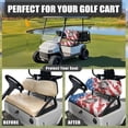 thumbnail image 5 of Yuyamidu 250 Years American Flag Golf Cart Seat Covers Eagle Backrest Bottom Seat Cover 2 PCS Golf Cart Seat Cushions for Club Car Seat Cover, 5 of 8