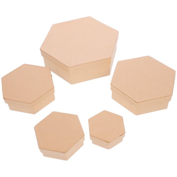 WHAMVOX 1 Set of Gift Boxes with Lids Blank Gift Box Empty Gift Packing Box Festival Presents Boxes