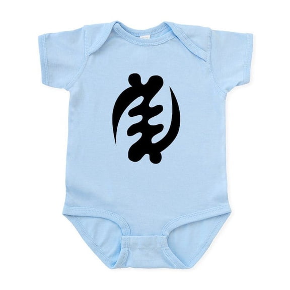CafePress - Gye Nyame Infant Bodysuit - Baby Light Bodysuit, Size Newborn - 24 Months