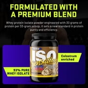 Ultimate Nutrition ISO Sensation 93 Whey Isolate, Cafe Brazil, 2 lb