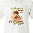 thumbnail image 4 of Inktastic My Grandma Loves Me to the Moon and Back Youth T-Shirt, 4 of 5