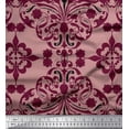 thumbnail image 1 of Soimoi Cotton Duck Fabric Moroccan Damask Printed Craft Fabric by The Yard 42 Inch Wide, 1 of 3
