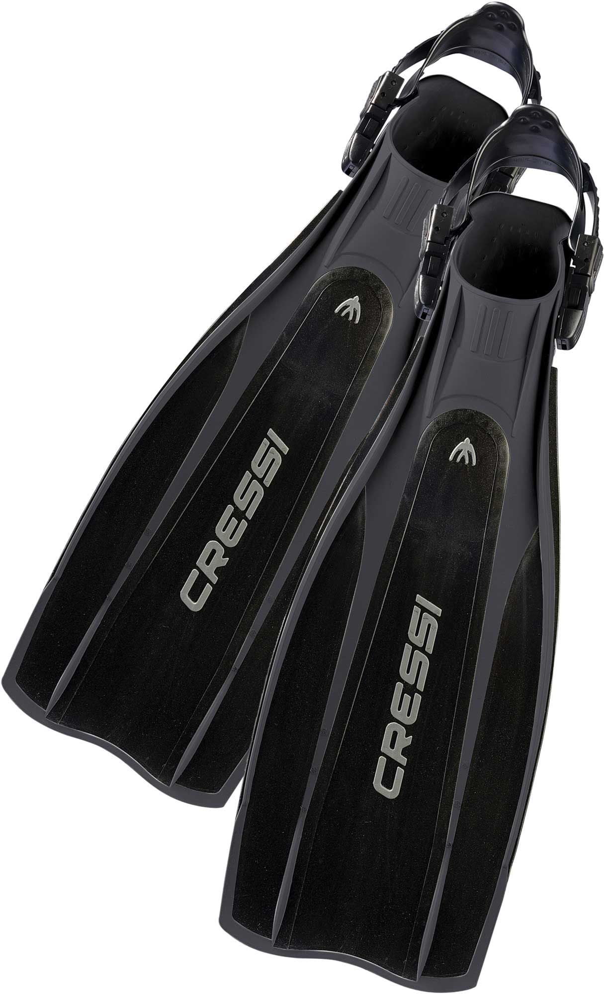 Cressi Pro Star Full Foot Fins-For Scuba Diving Snorkeling Made in Italy 