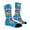 Blue, variant on 67 Socks 6 7 Meme Novelty Six Seven Crew Socks Funny Christmas Gifts For Men Women