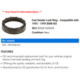 thumbnail image 2 of Fuel Sender Lock Ring - Compatible with 1995 - 1999 BMW M3 1996 1997 1998, 2 of 2