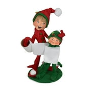 Annalee Naughty Toilet Paper Elves, 9 inch Collectible Figurine